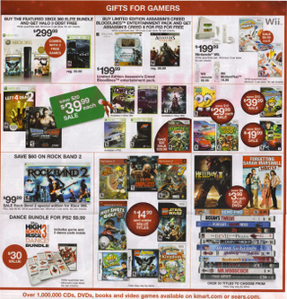 Illustration for article titled A Look At Kmart's Black Friday Game Sales